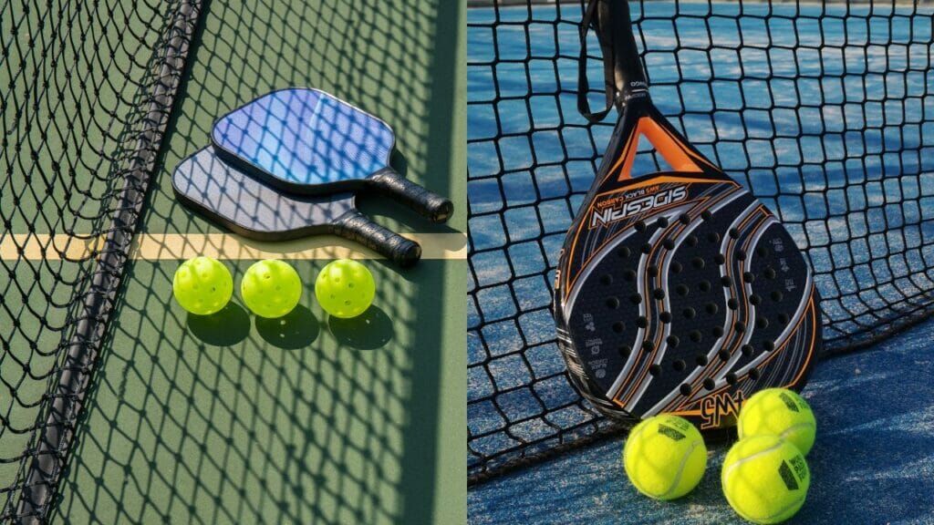 Pickleball, and paddles