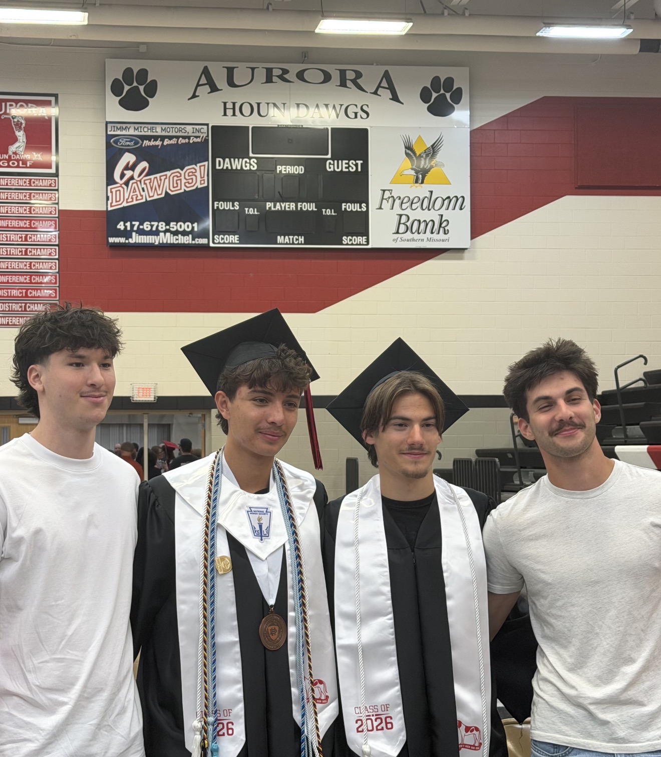 Graduation Picture with Friends