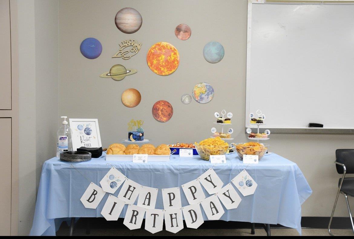 Astronaut birthday party Foods