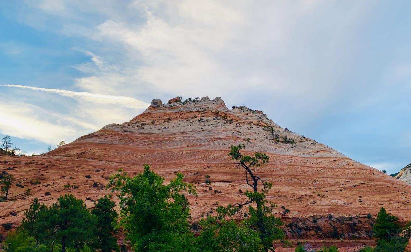 canyon view from bottom