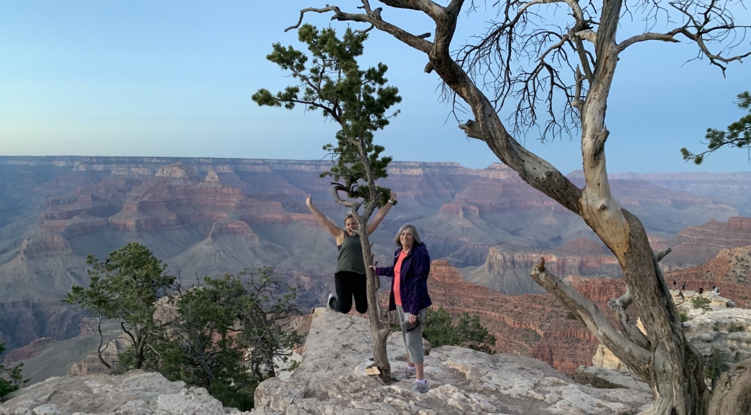 Grand Canyon hiking view